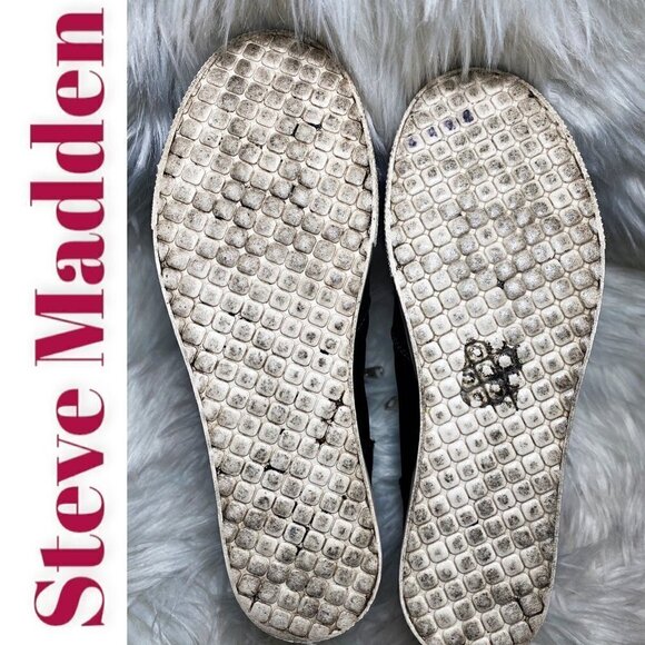 STEVE MADDEN WEDGIE Camo Dual Side Zip High Top Sneaker, Size 6 - Picture 6 of 8